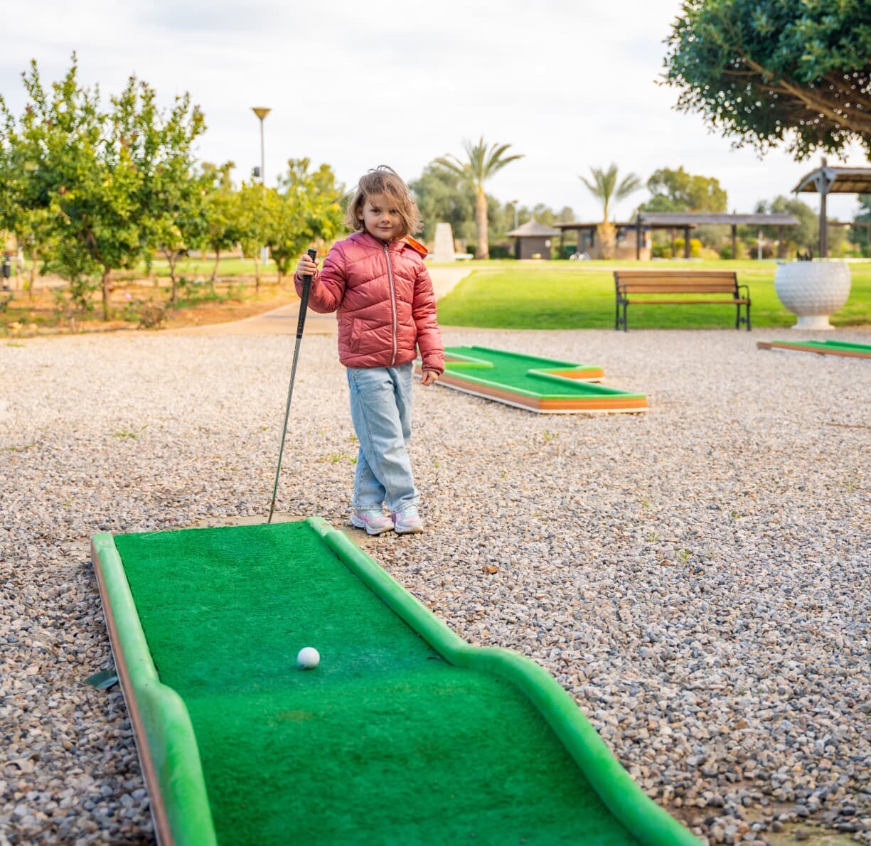 Mini-golf quest